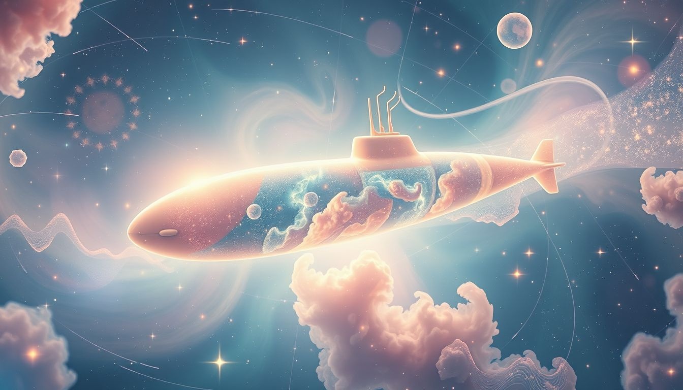 Rêver d'un sous-marin rapide symbolise ambition et progrès profond.