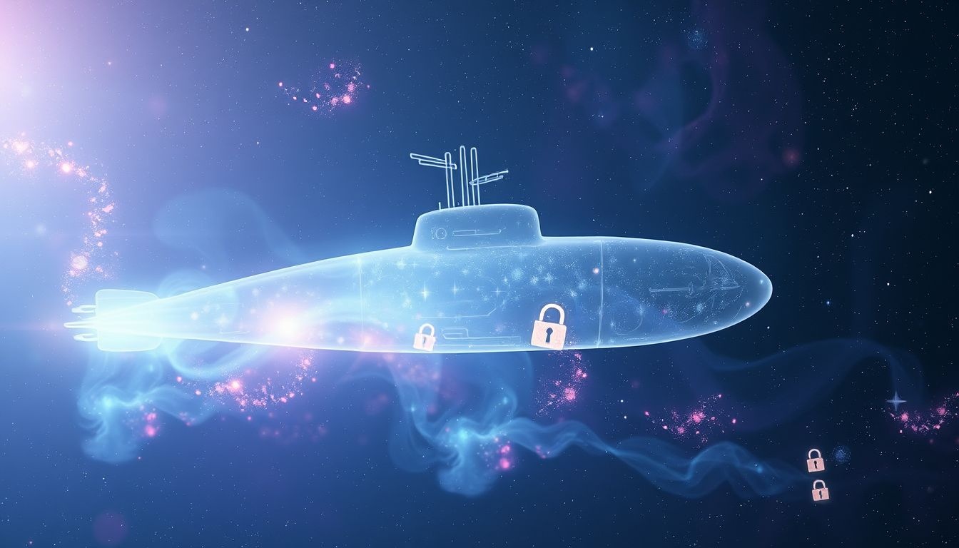 Rêver d’un sous-marin espion symbolise secrets et surveillance cachée.