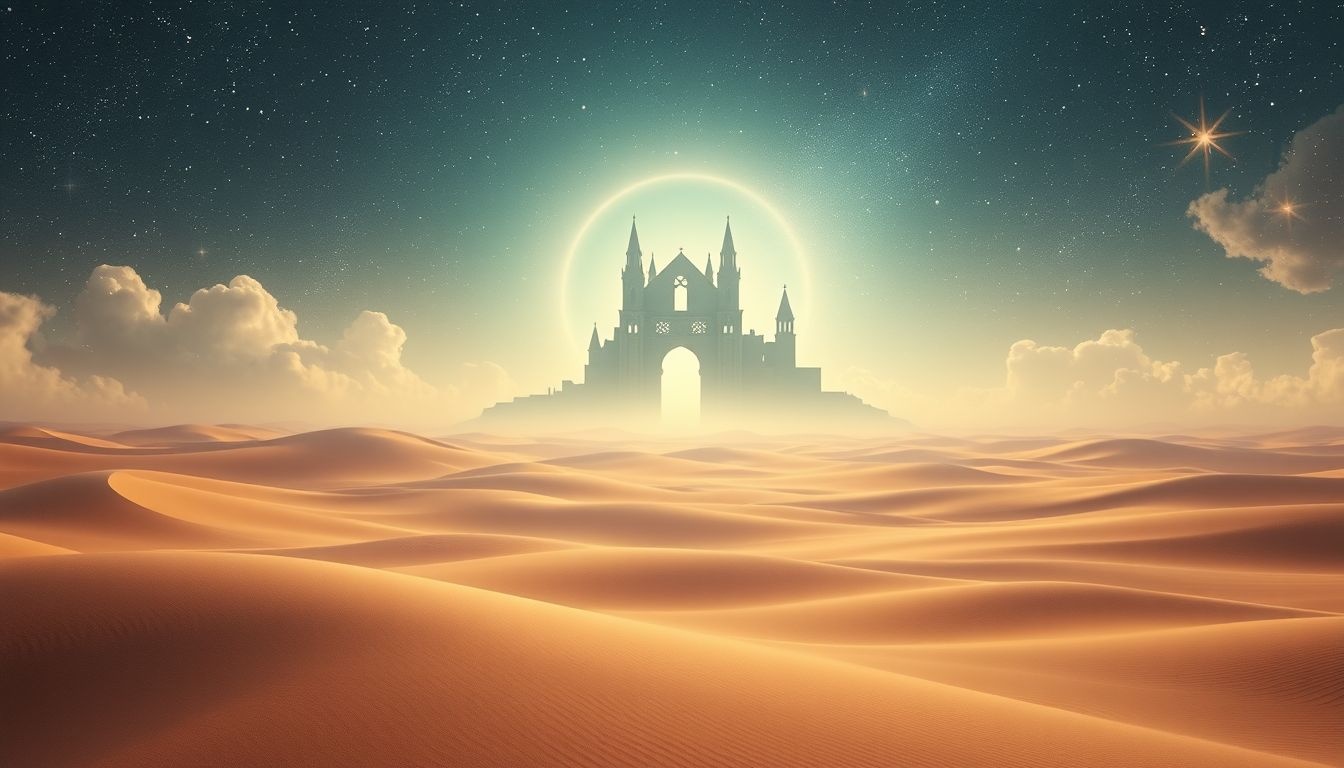 Rêver d'abbaye désertique symbolise soif spirituelle et renouveau urgent.