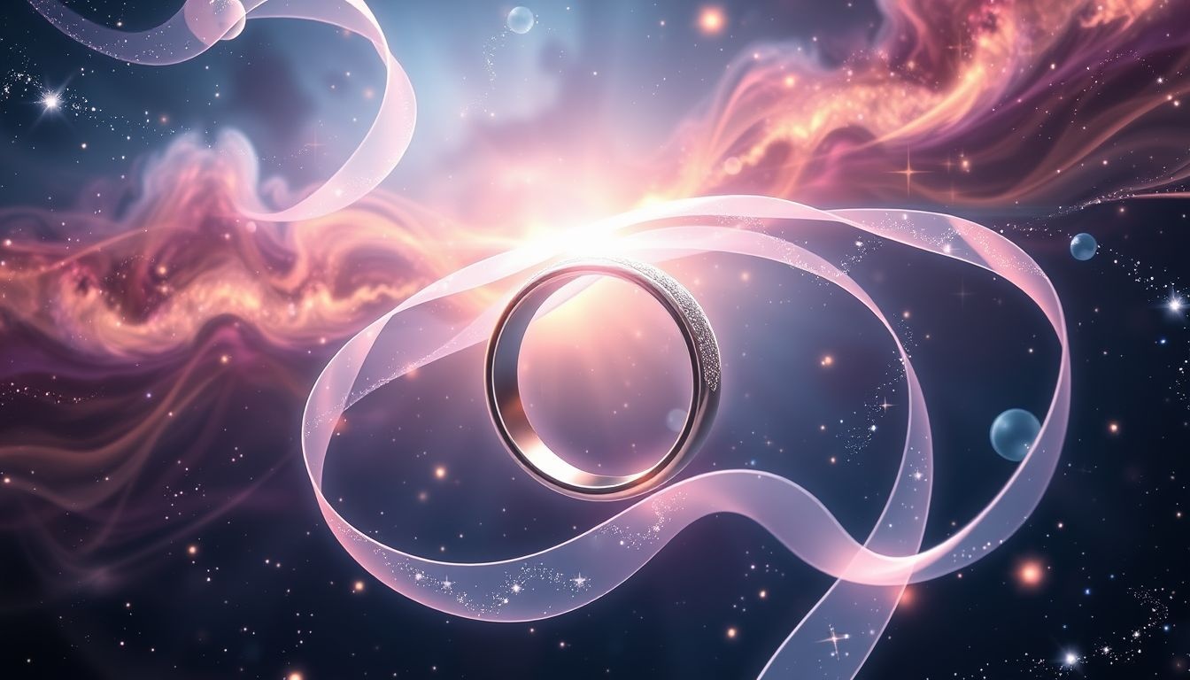 Rêver d'une bague de mariage symbolise un engagement sincère et profond.