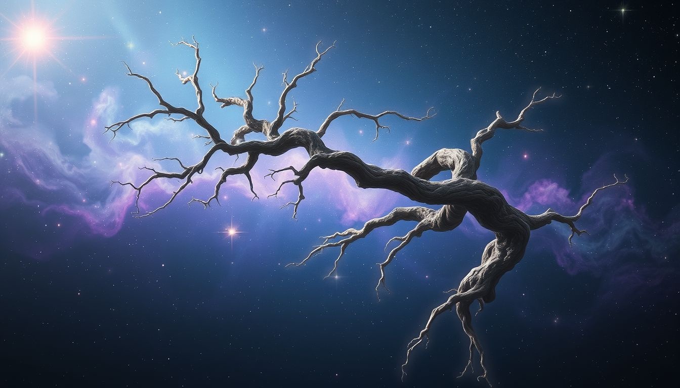 Rêver d'une branche tordue symbolise lutte et force intérieure.