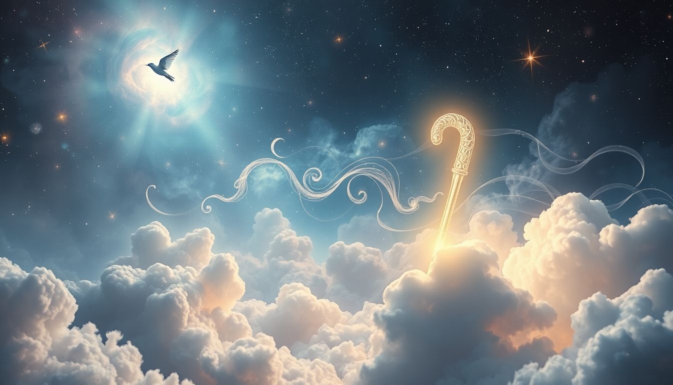 Rêver d'une canne espagnole symbolise la guidance divine et la foi.