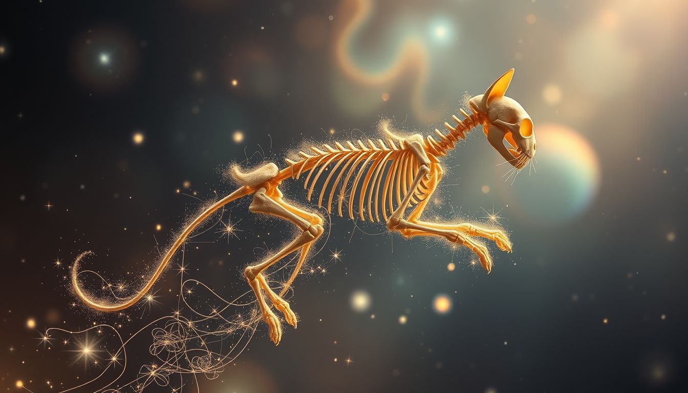 Rêver d'une carcasse de chat symbolise souvent la fin d'un cycle.