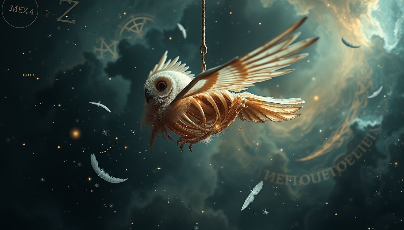 Rêver d’une carcasse de hibou symbolise la fin d’une sagesse.