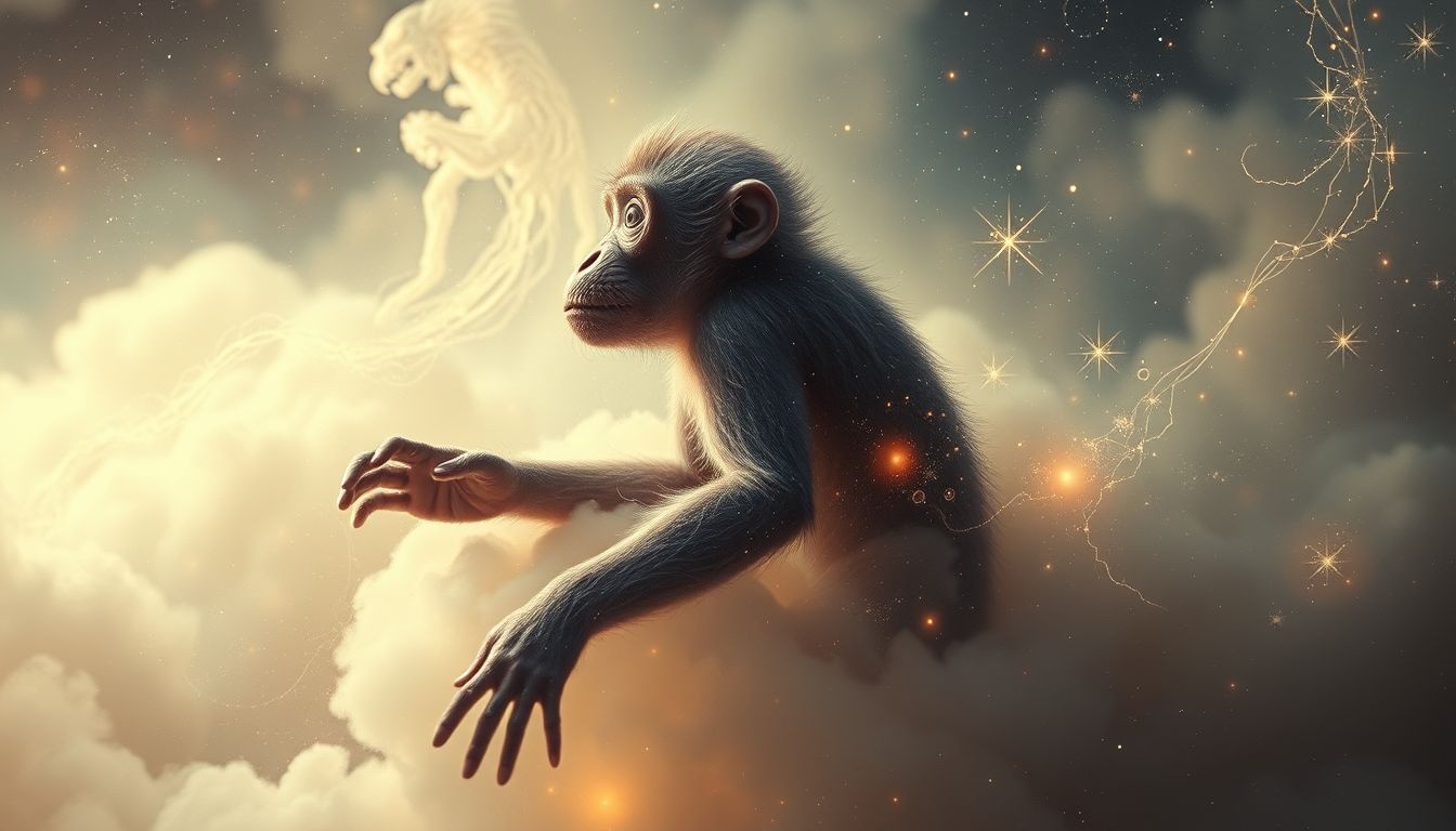 Rêver d'une carcasse de singe symbolise des secrets dévoilés.