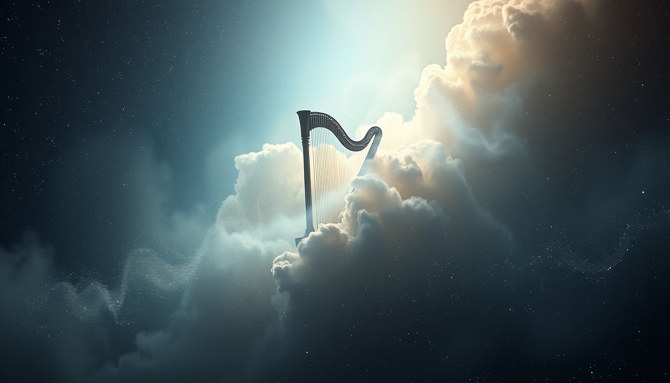 Rêver d'une cithare qui disparaît symbolise souvent perte émotionnelle profonde.