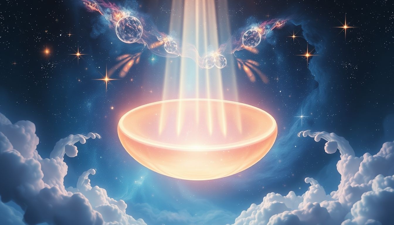 Rêver d'une cymbale symbolise l'élévation spirituelle et l'éveil divin.
