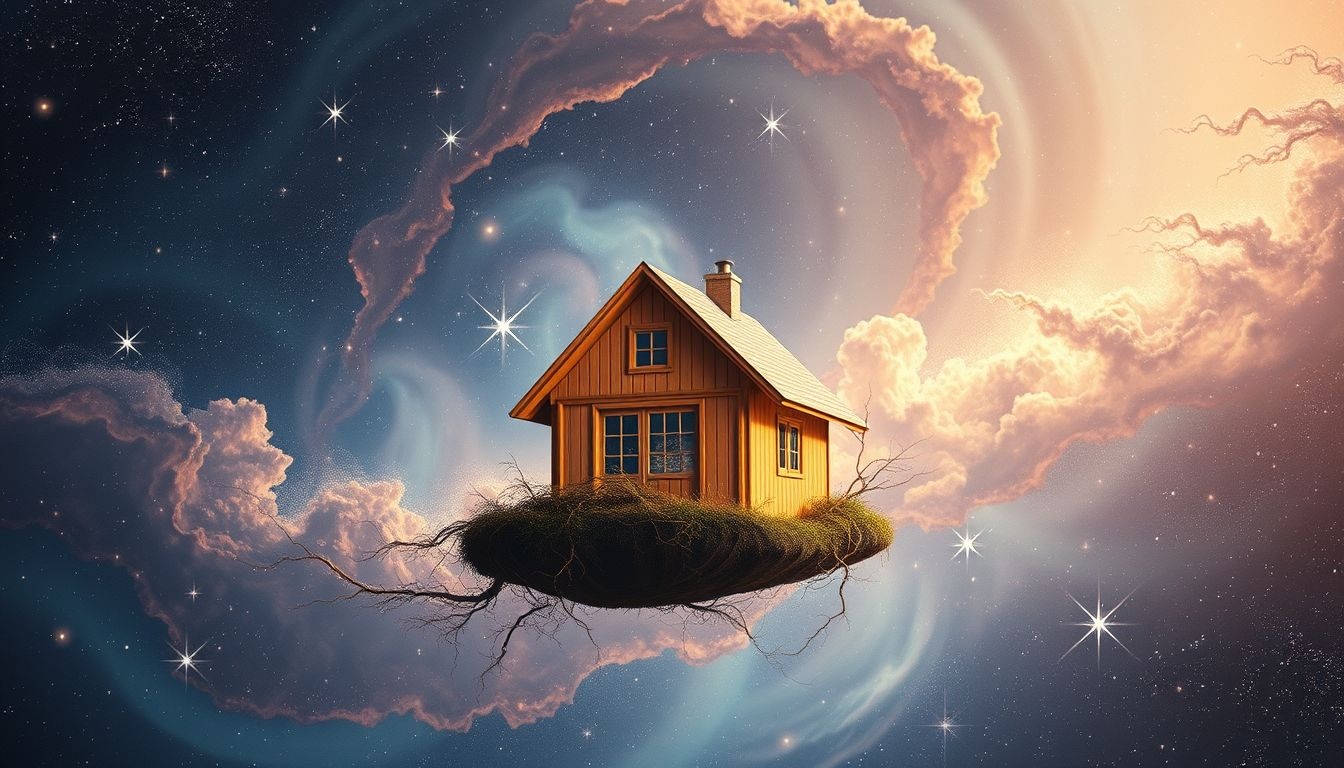 Rêver d’une maison brune symbolise souvent sécurité familiale ou immobilisme.