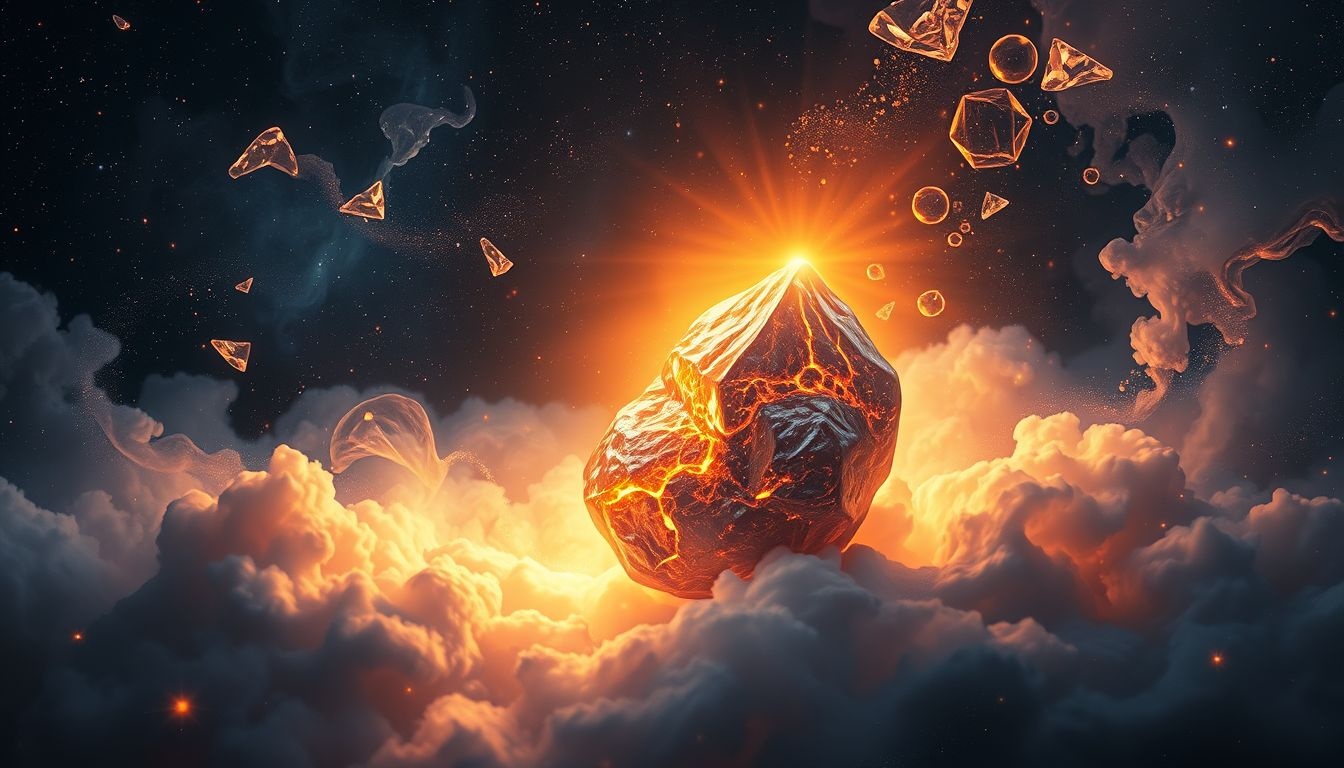 Rêver d’une pierre à feu symbolise l’éveil d’une lumière intérieure.