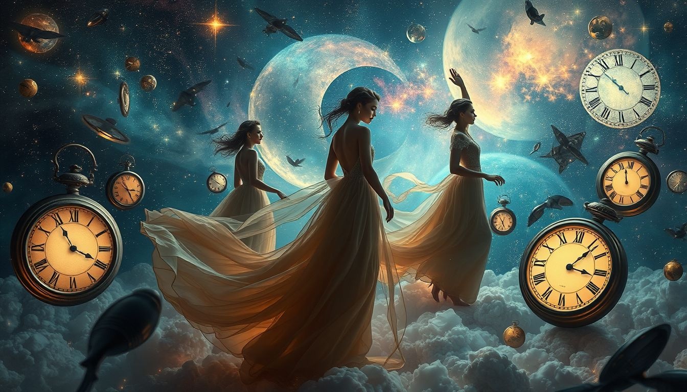 Rêver d’un gala temporel symbolise nostalgie et soif d’aventure.