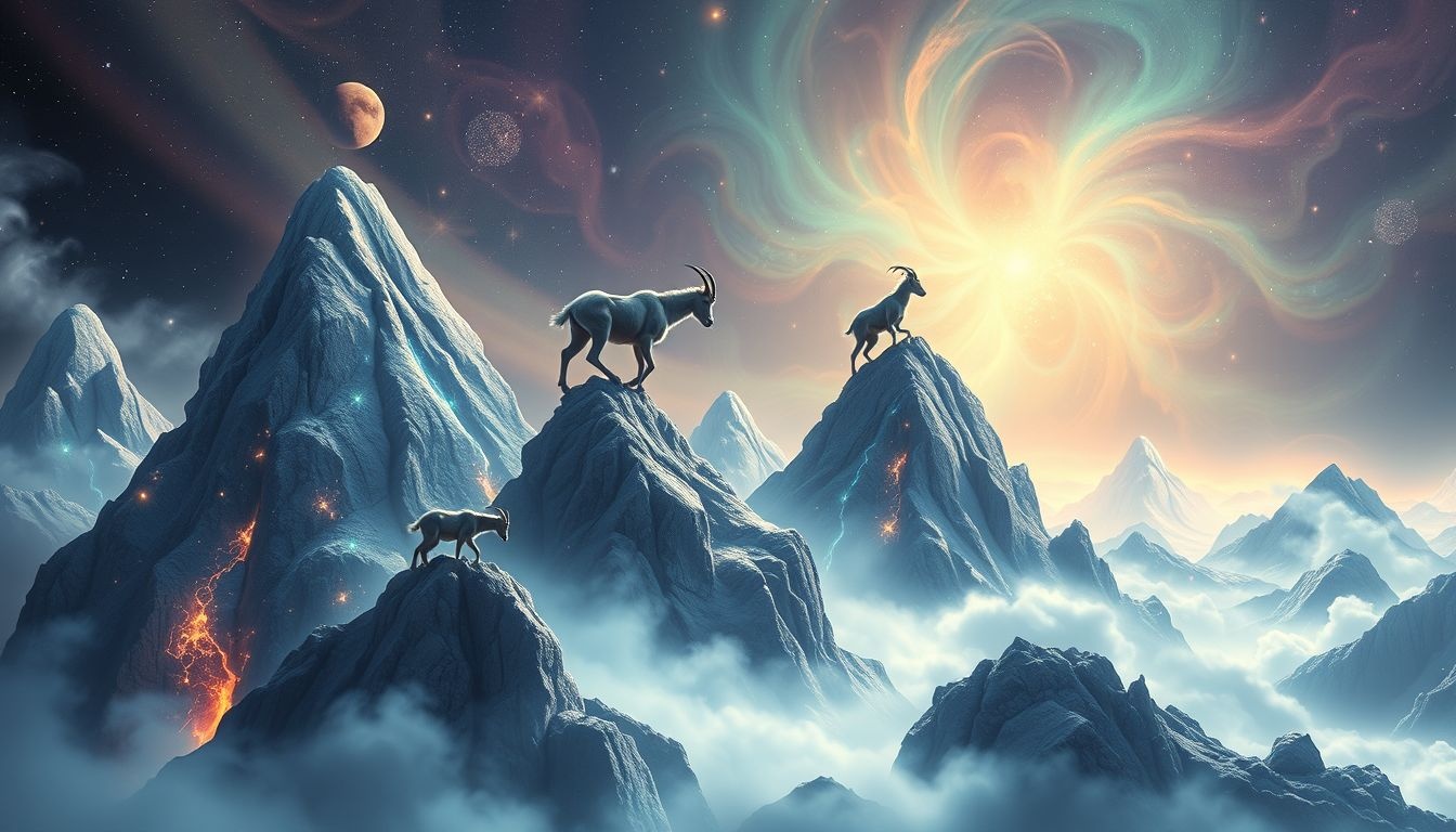 Rêver de chèvres en montagne symbolise persévérance et adaptation agile.