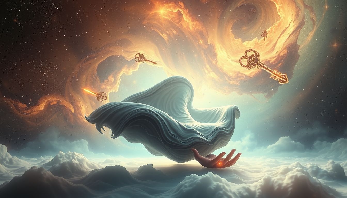 Chercher sous un canapé symbolise une quête intérieure et oubliée.