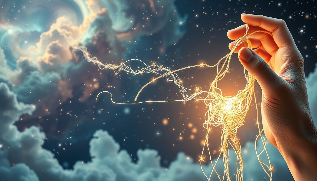 Rêver de défaire un tissage symbolise souvent un nouveau départ.