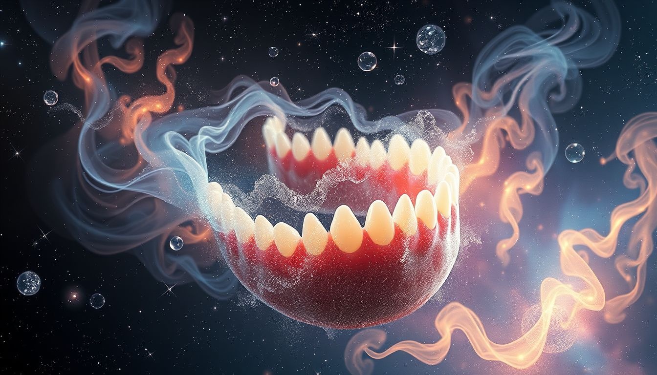 Rêver de dents tombantes symbolise souvent la peur du vieillissement.