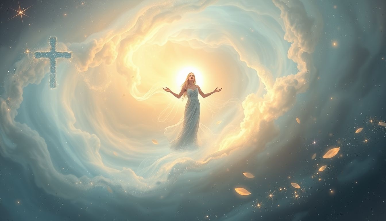 Rêver de devenir chrétien symbolise une quête profonde de spiritualité.