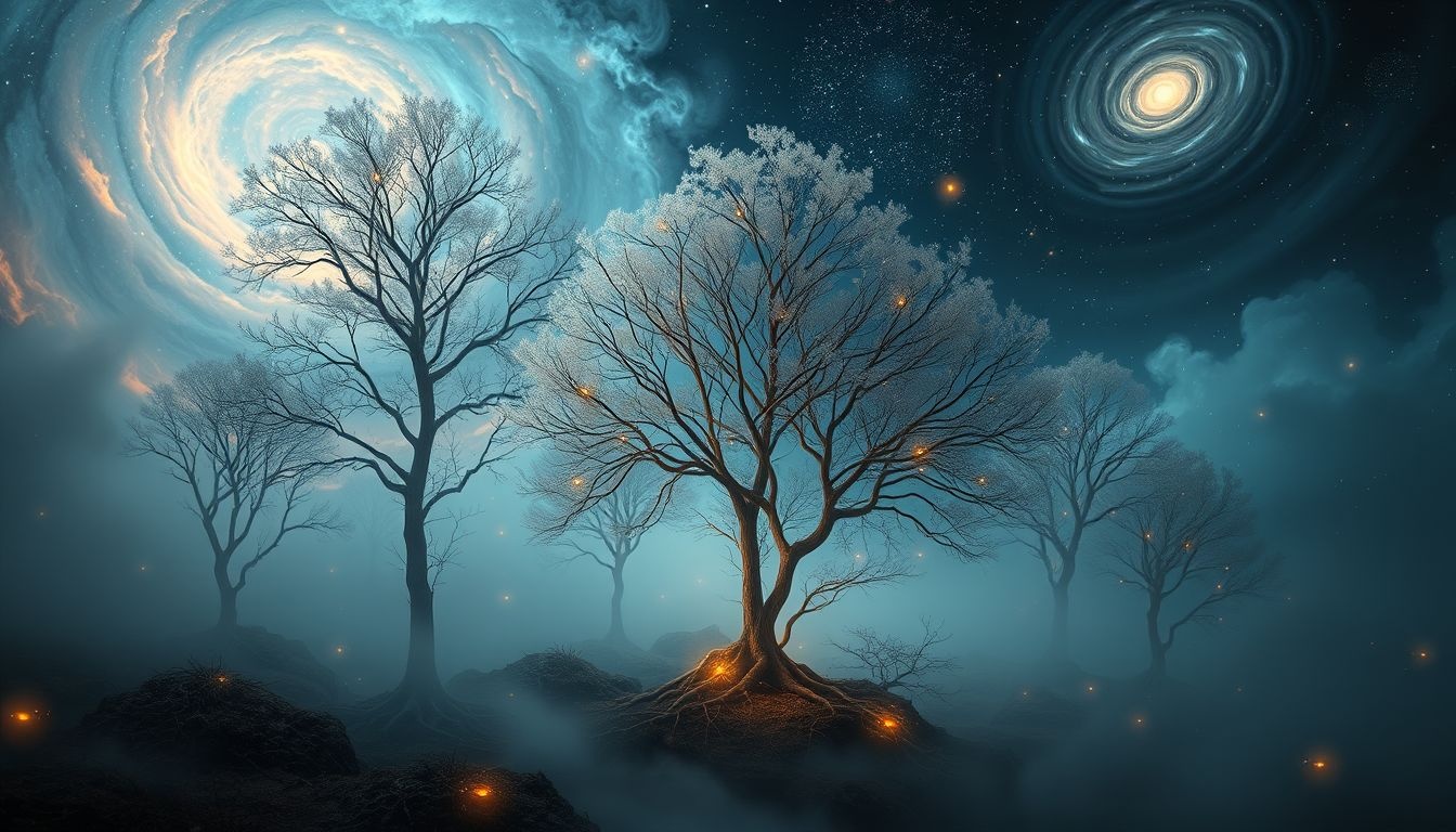 Rêver de forêts révèle souvent un voyage intérieur mystérieux et profond.