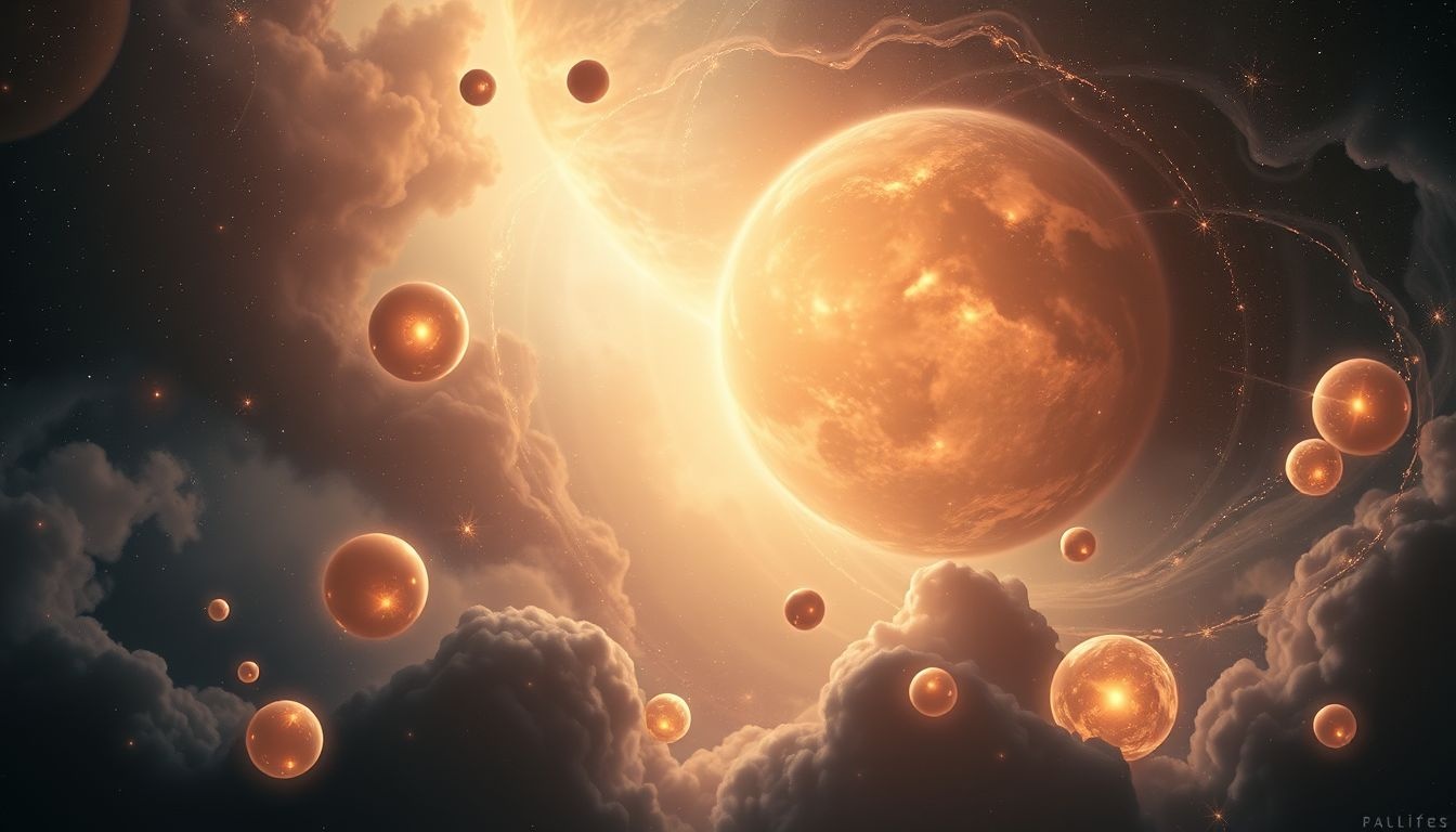 Rêver de Pluton symbolise souvent une transformation profonde et secrète.