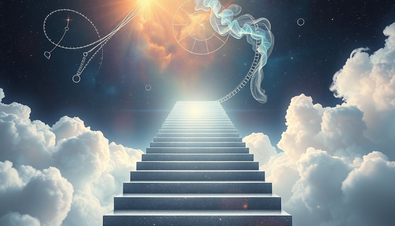 Mesurer un escalier en rêve symbolise la progression vers ses objectifs.