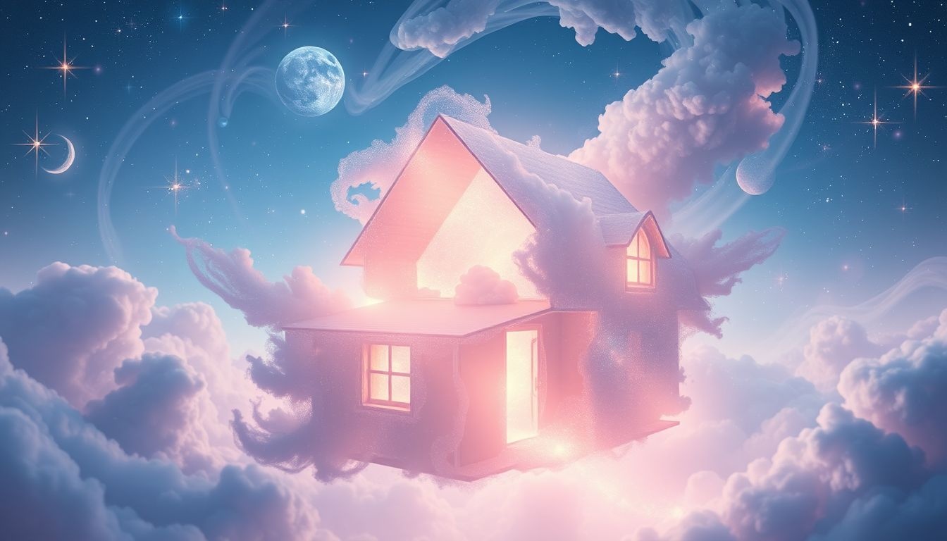 Rêver de vendre sa maison symbolise souvent un désir profond de renouveau.