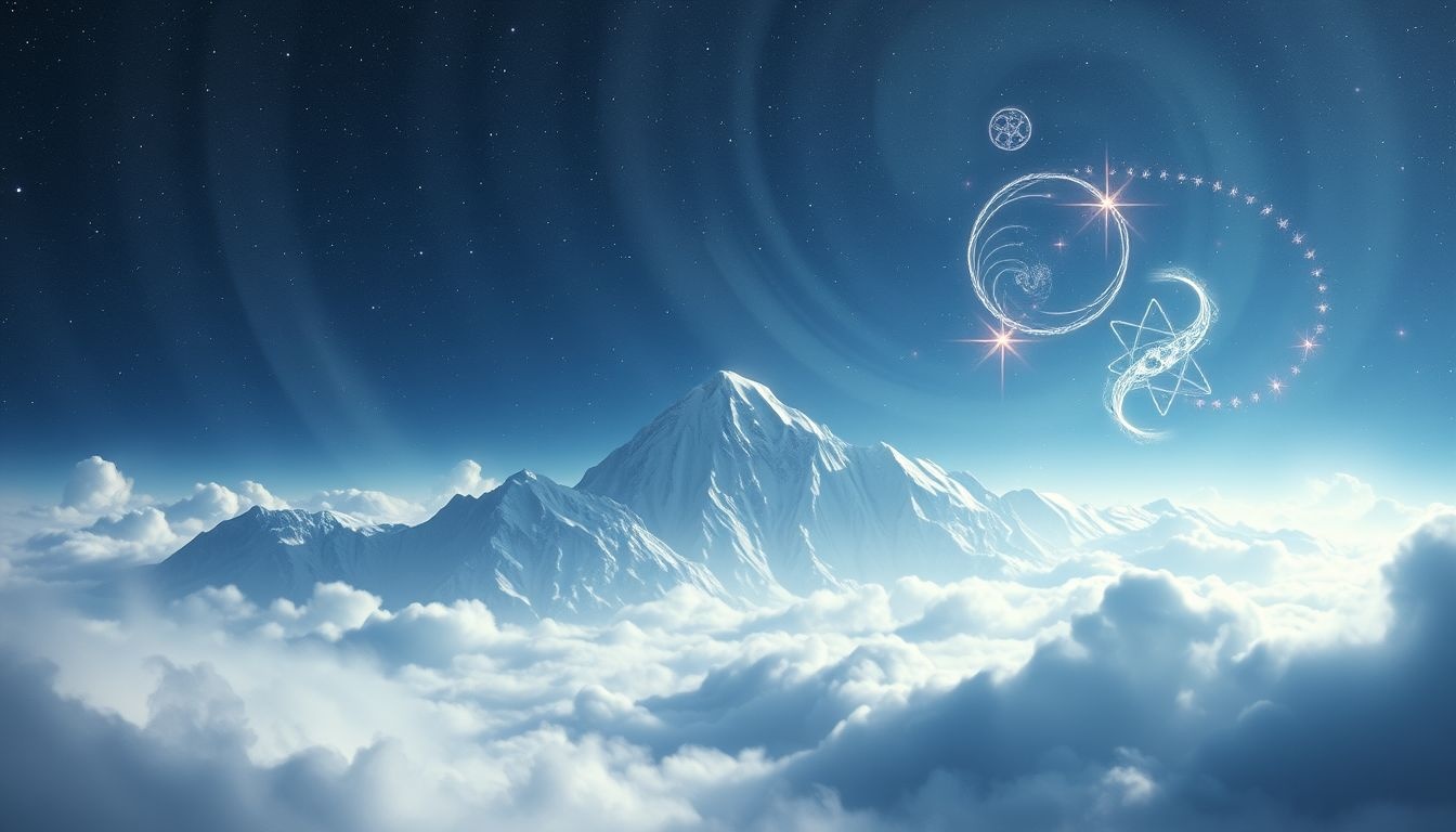 Rêver de montagnes enneigées symbolise défis intérieurs et renouveau.