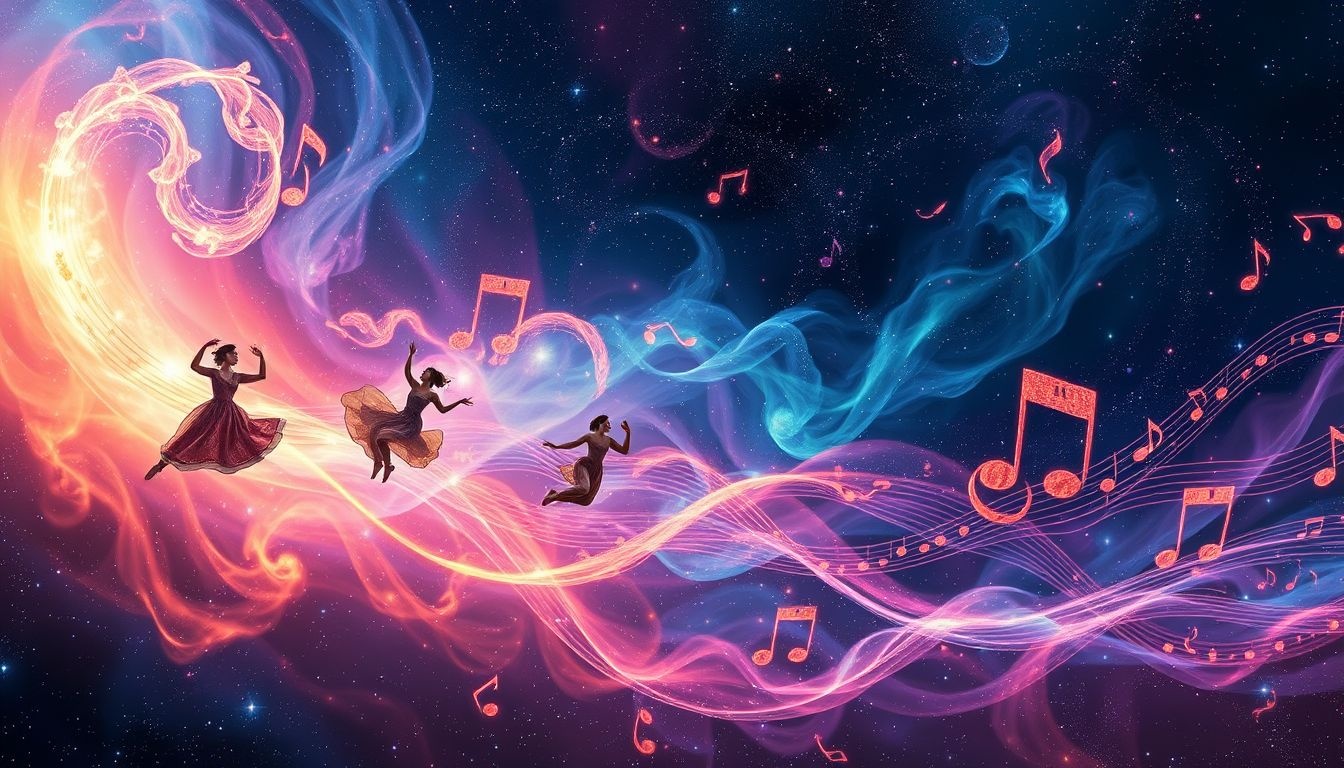 Rêver de musique multiculturelle symbolise l'harmonie intérieure et la diversité.