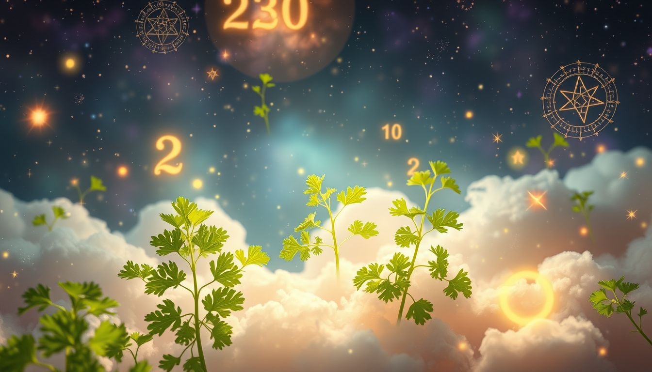 Rêver de persil en numérologie révèle un renouveau énergétique précis.
