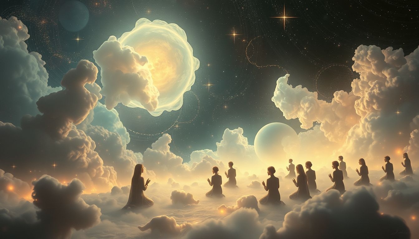 Rêver de prier en lieu profane révèle un conflit spirituel intérieur.