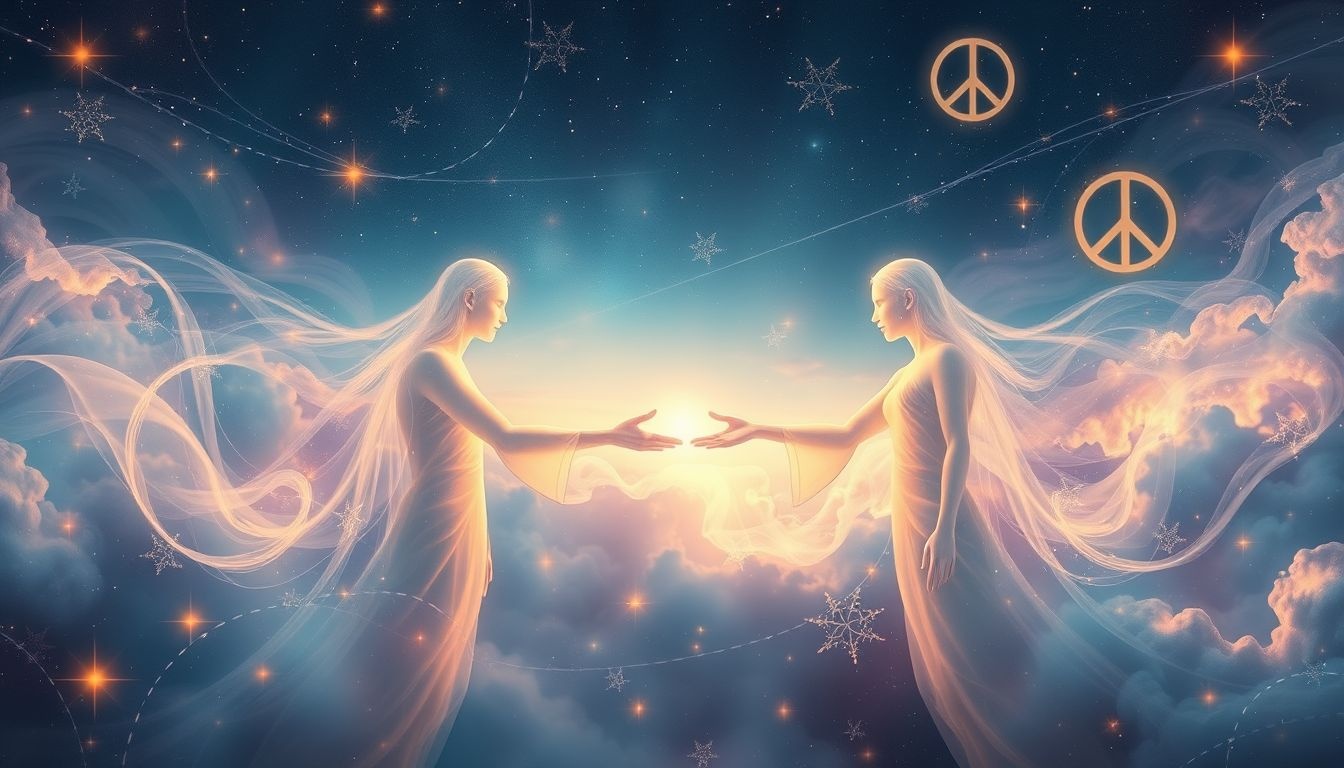 Rêver de prier un ennemi symbolise souvent la quête de paix intérieure.