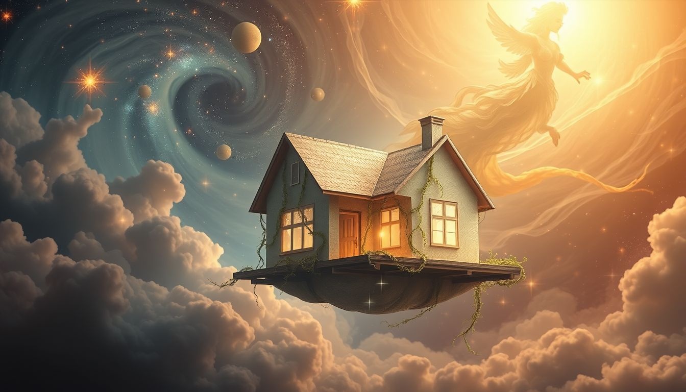 Rêver de rénover une maison symbolise souvent une quête de renouveau intérieur.