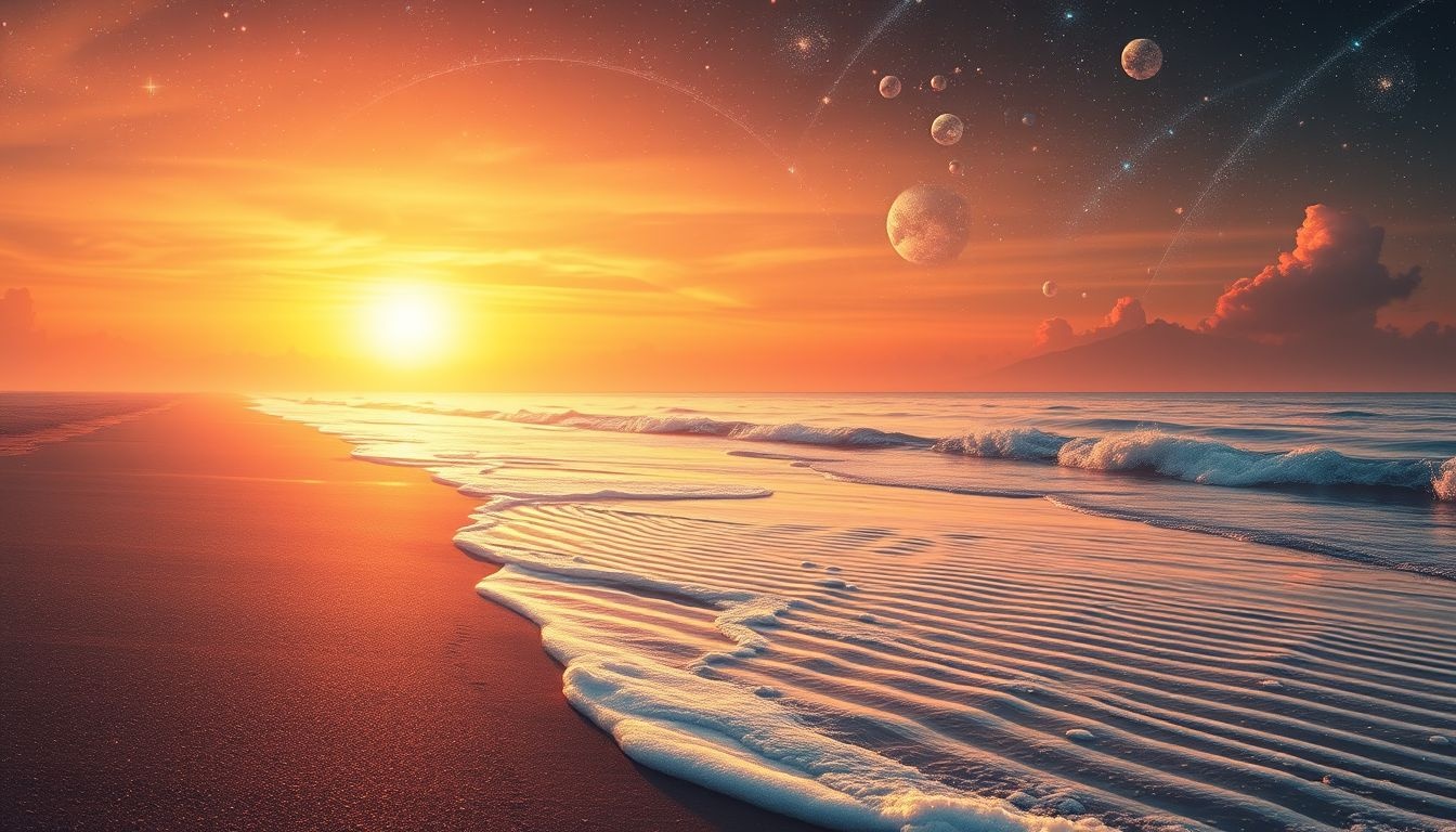 Rêver d’un coucher de soleil privé symbolise paix intérieure profonde.
