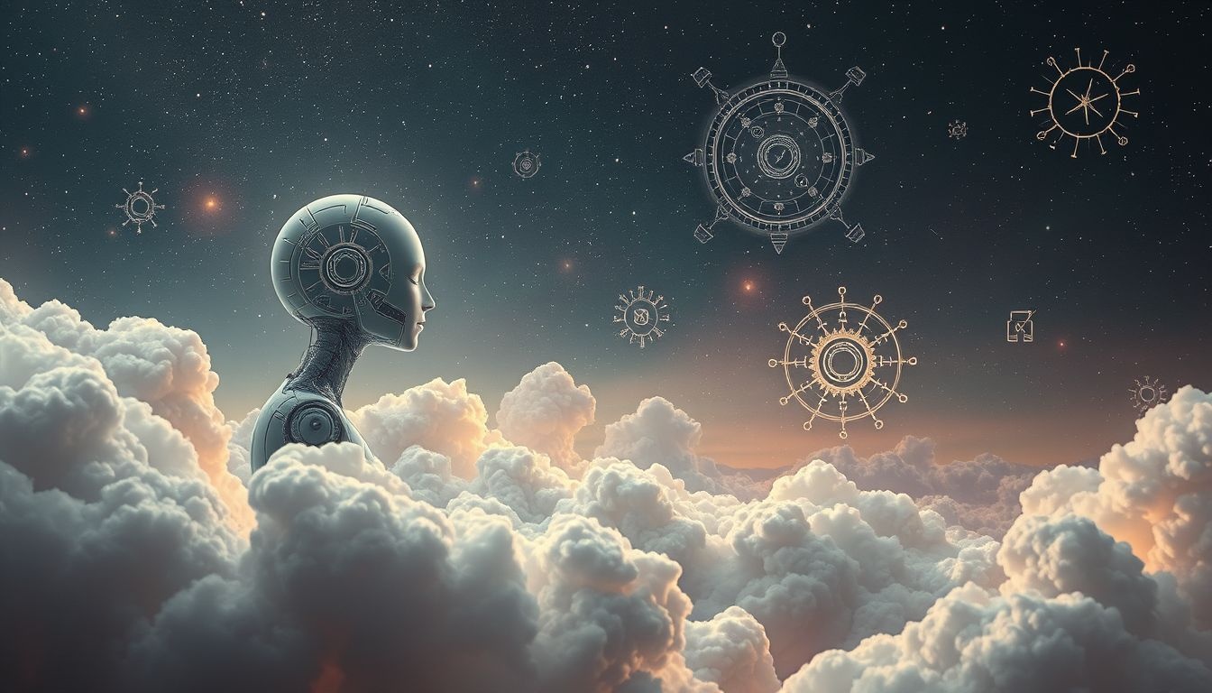 Rêver de robots futuristes reflète souvent une anxiété technologique profonde.