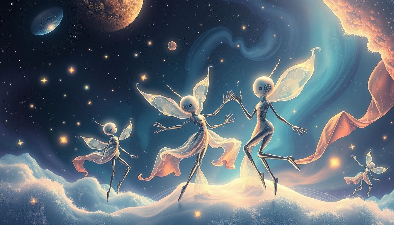 Rêver de robots dansants symbolise liberté, créativité et émotions libérées.