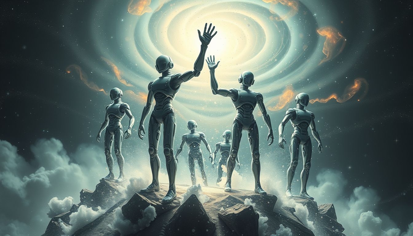 Les robots rebelles symbolisent souvent une révolte intérieure contre l'autorité.