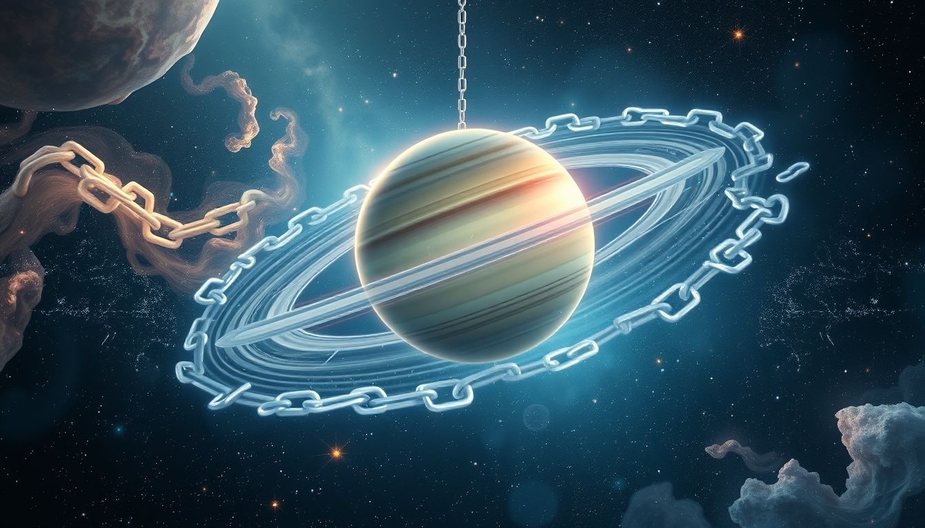 Rêver de Saturne symbolise souvent la discipline et la maîtrise de soi.