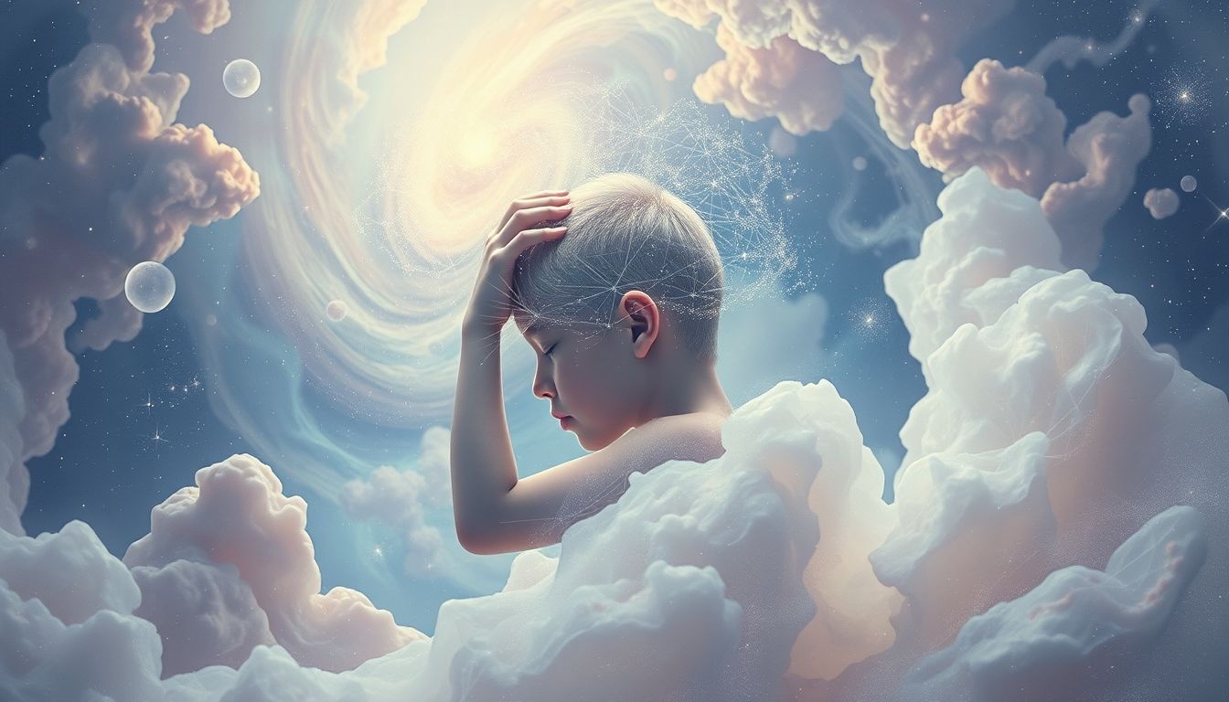 Rêver de se gratter la tête révèle souvent un dilemme mental profond.