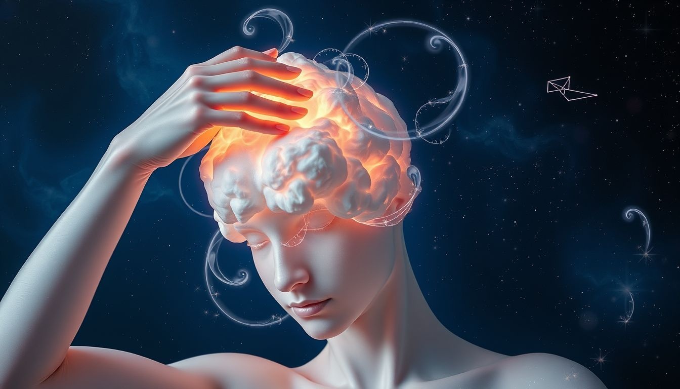 Rêver de se gratter la tête révèle souvent un dilemme intérieur.