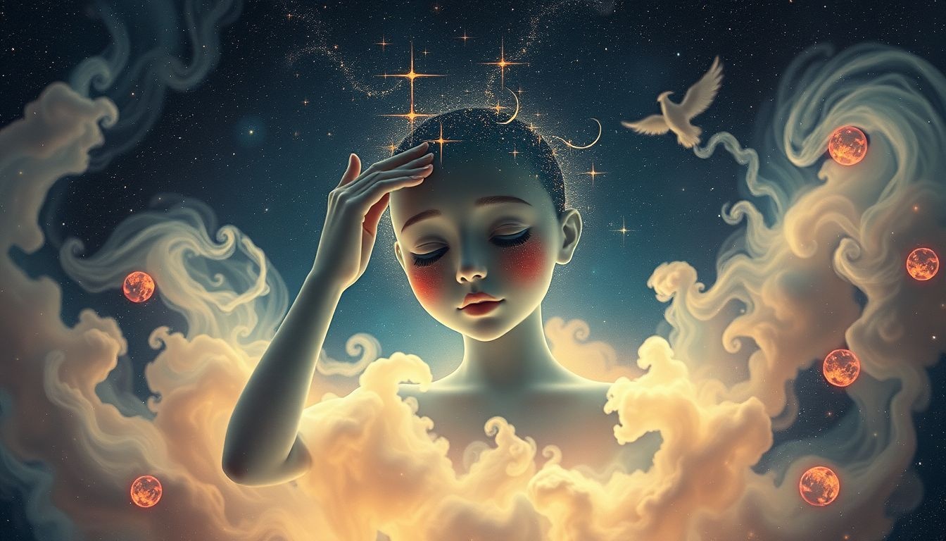 Rêver de se gratter la tête révèle souvent un doute intérieur profond.