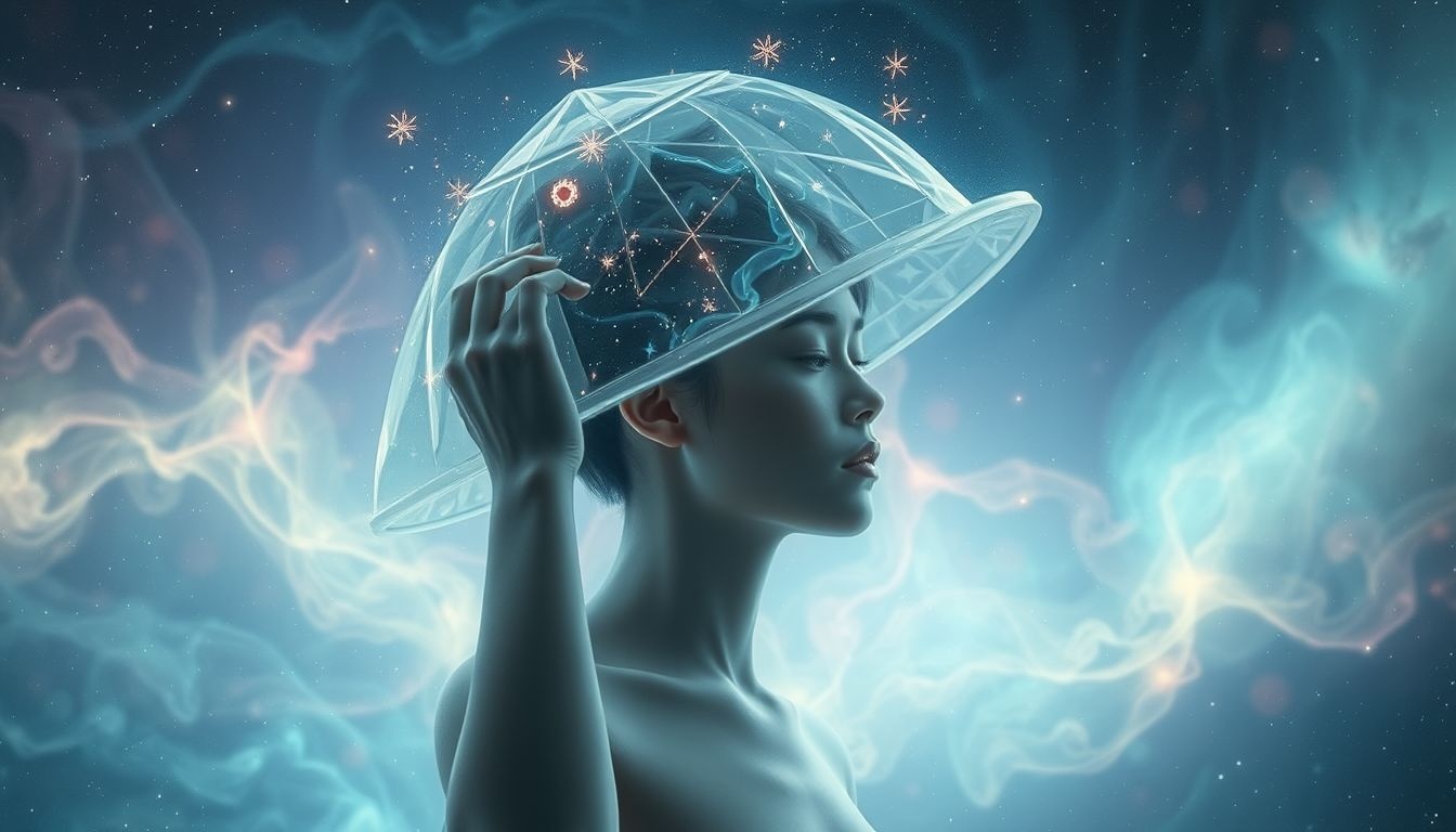 Rêver de se gratter la tête sous un chapeau symbolise un doute caché.