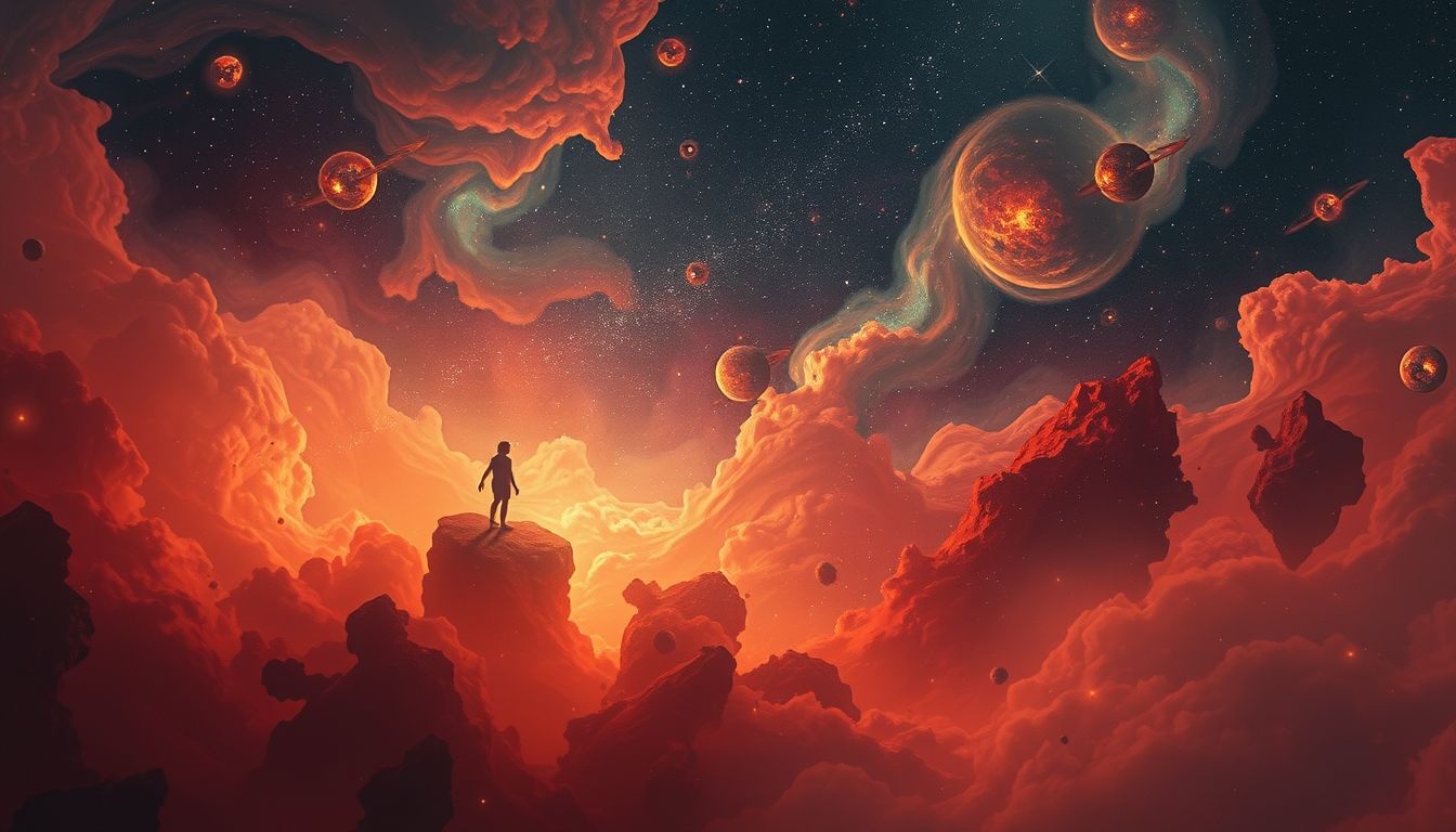 Rêver de Mars symbolise souvent quête d'identité et confusion intérieure.