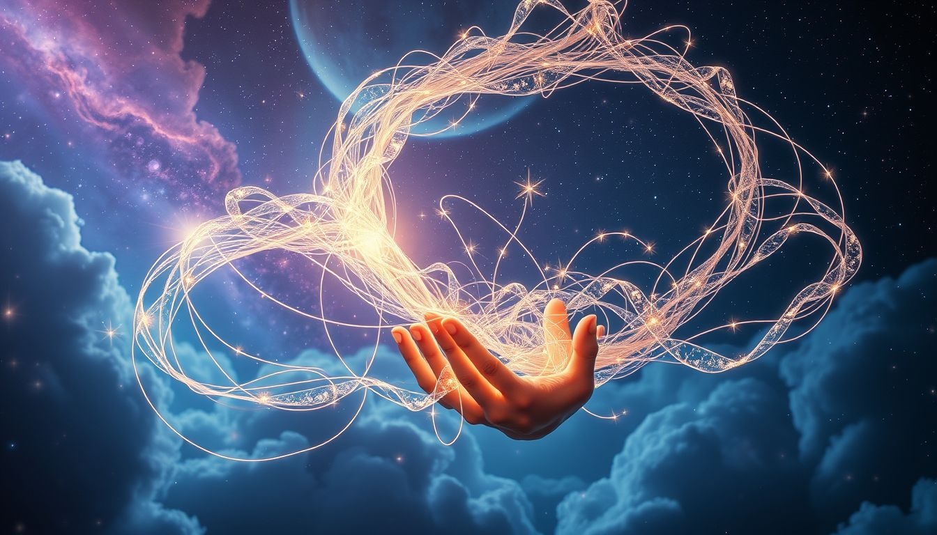 Tisser son destin révèle le pouvoir du libre arbitre conscient.