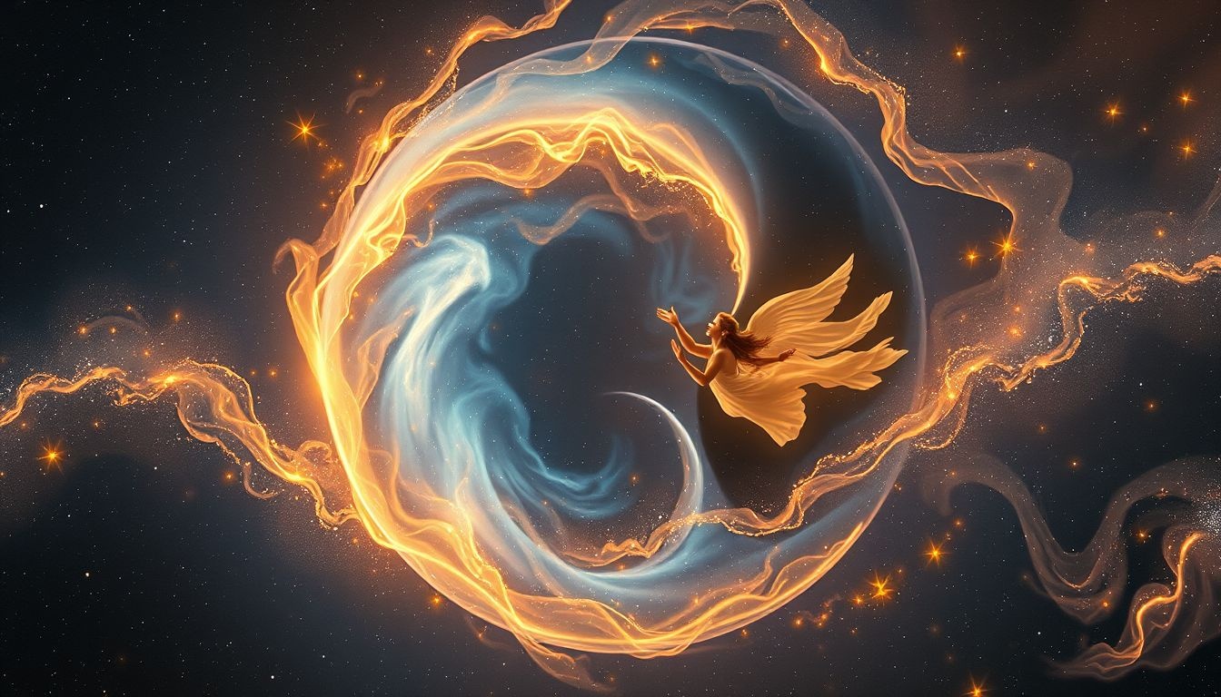 Rêver du yin et yang révèle l'harmonie fragile des relations familiales.