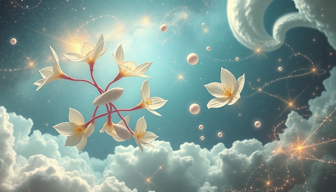 La tonnelle de jasmin symbolise l'appréciation profonde de la beauté naturelle.