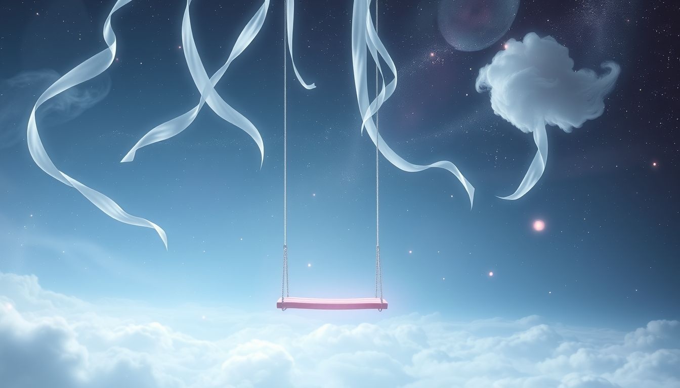 Rêver d'une balançoire de véranda symbolise un besoin de calme.