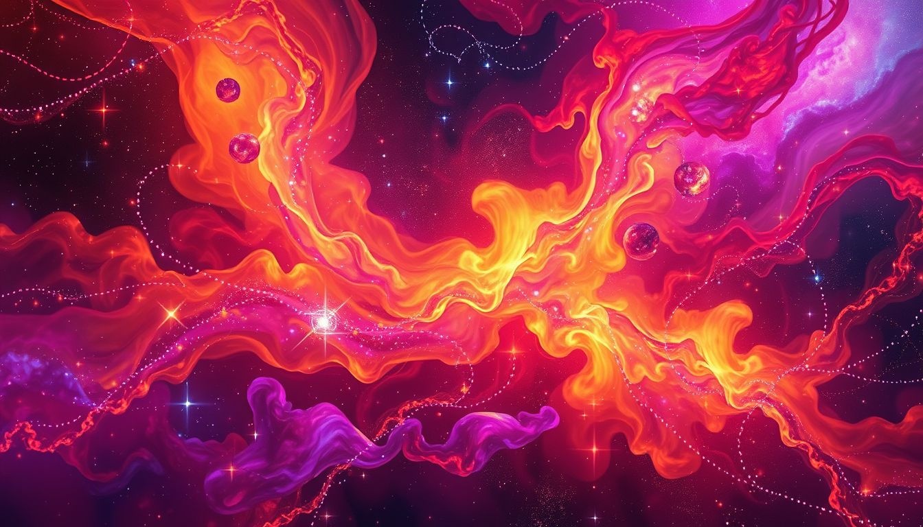 Voir des couleurs vives en rêve reflète une énergie émotionnelle intense.