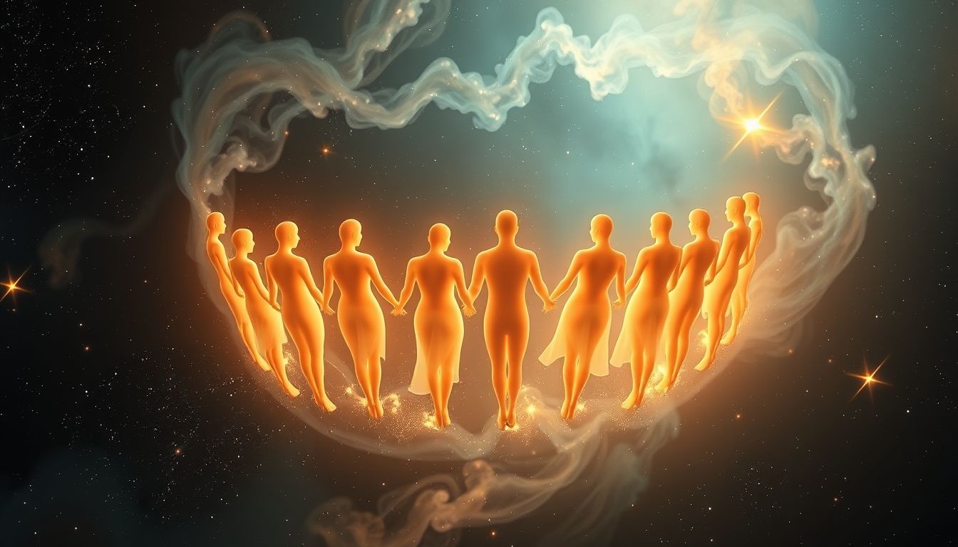 Voir un cercle symbolise l'unité et le sentiment d'appartenance.