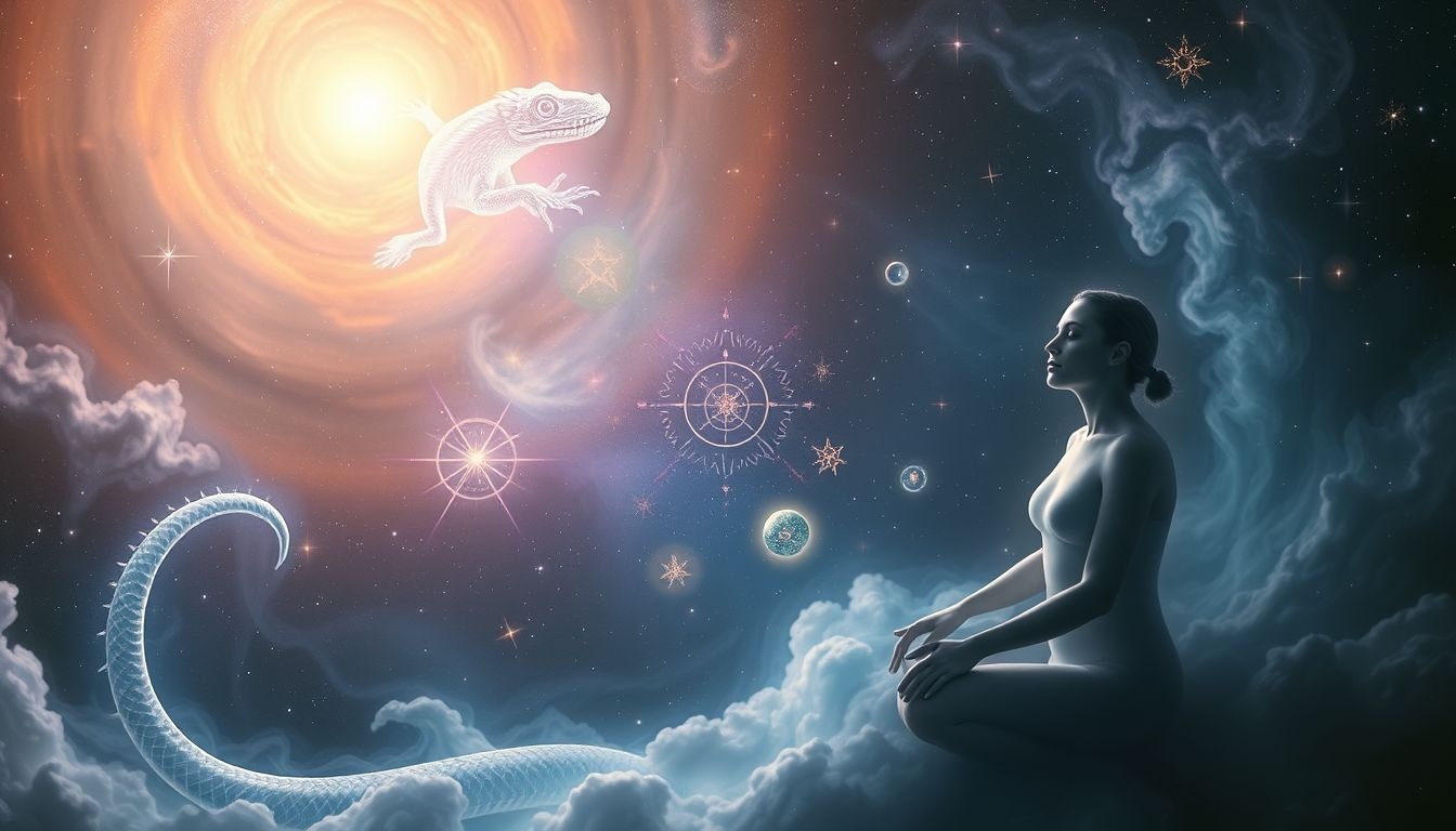 Parler à un basilic révèle un dialogue profond avec l'inconscient.