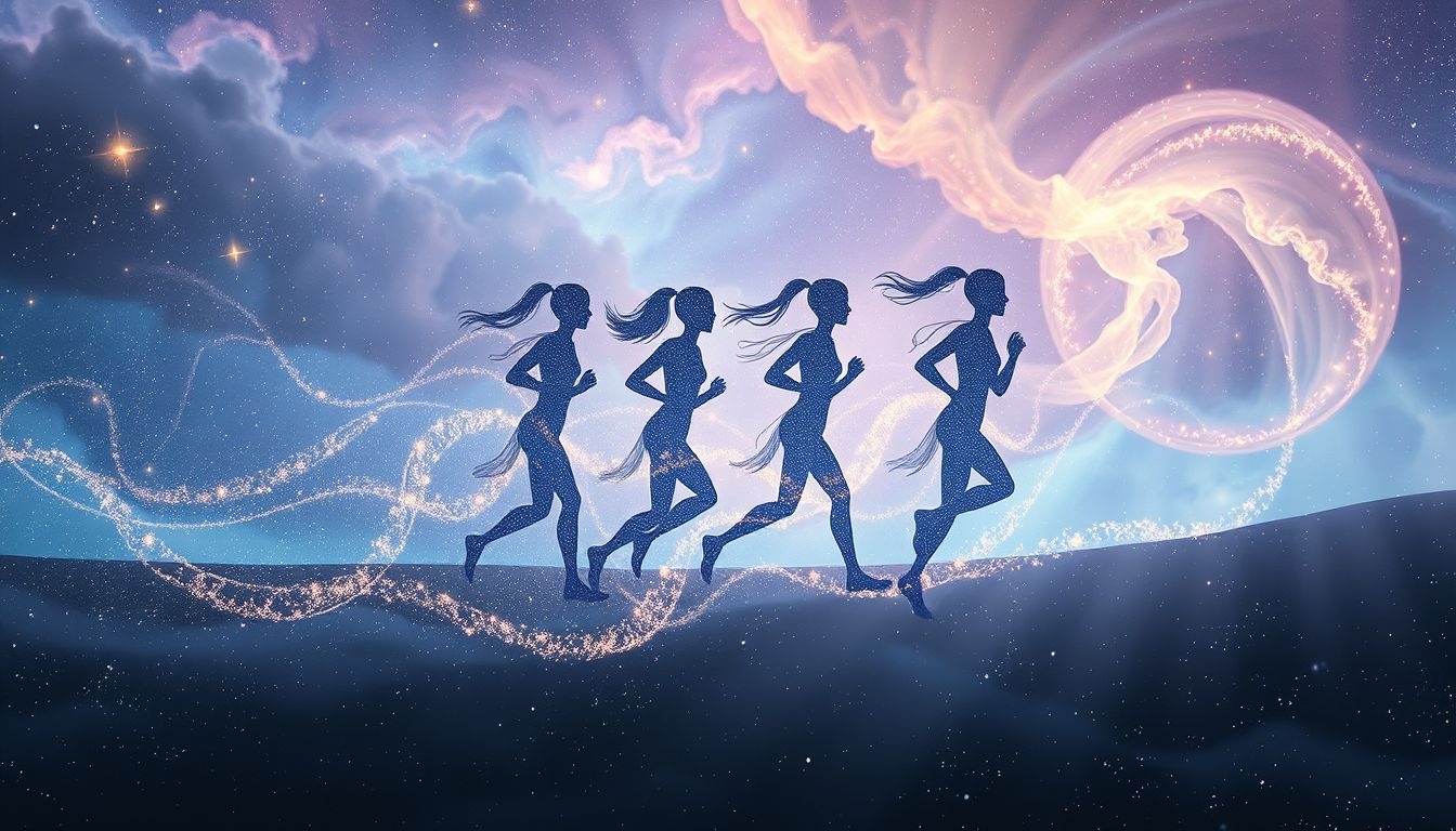 Courir en groupe renforce lien social et motivation collective.