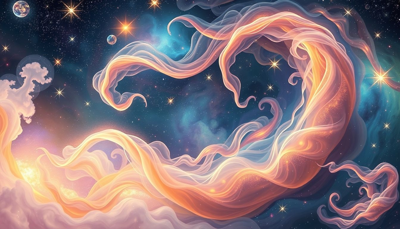 Les ascaris colorés symbolisent des messages variés dans les rêves.