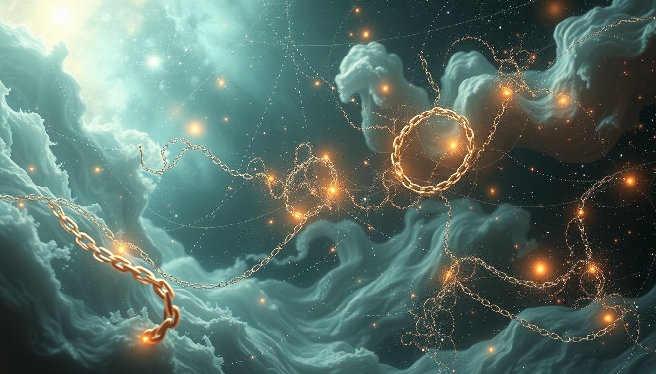 Une boucle cassée symbolise souvent perte de contrôle et insécurité.