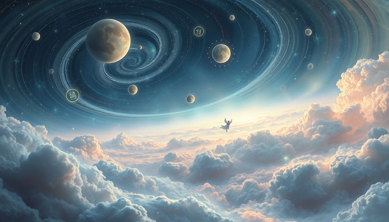 Rêver d'immensité symbolise souvent liberté et potentiel infini.